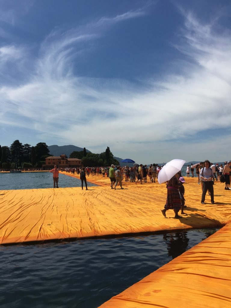 Christo Floating Piers Intersection