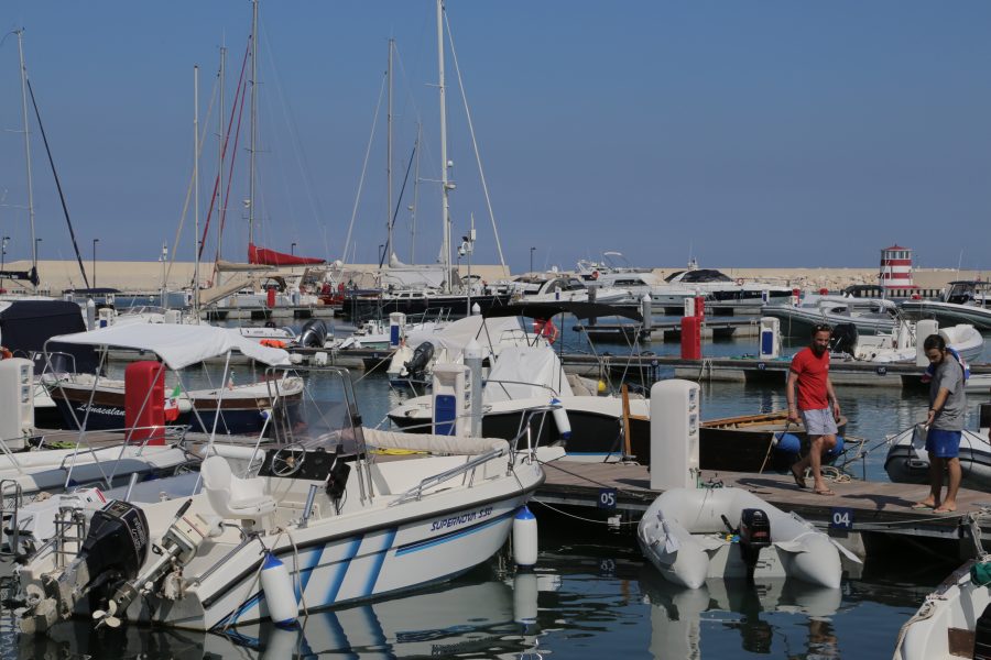 Polignano Marina boats